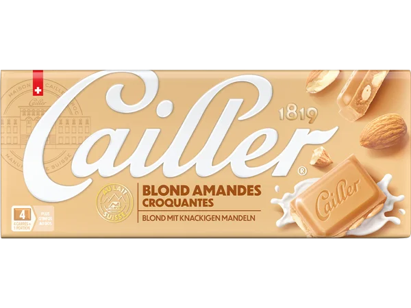 <span>CAILLER Tablet Blond Almonds 100g</span>