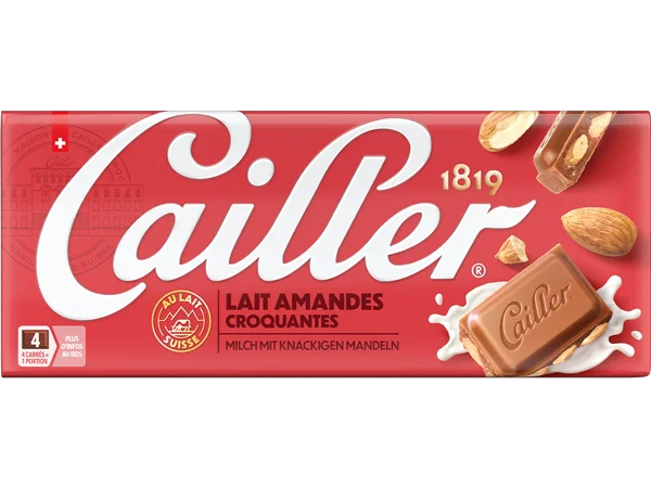 <span>CAILLER Tablet Milk Almonds</span>