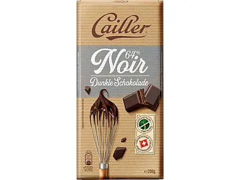 Cailler Dessert Tablette Noir 64% 