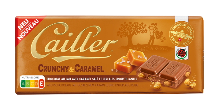 Cailler Crunchy & Caramel 100g