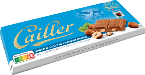 CAILLER Milch Haselnüsse 100g