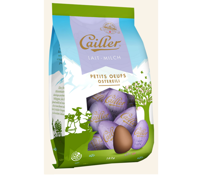 CAILLER Small Eggs Milk 182g