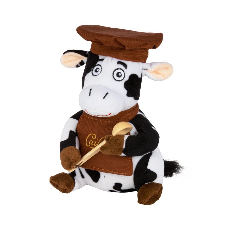 Plush cow "Chocolatier"