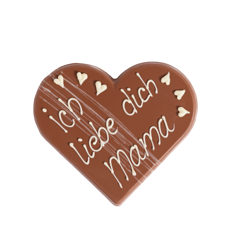 Personalized Cailler Milk Chocolate Heart