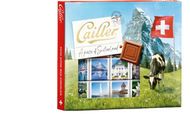 CAILLER Souvenirs Carrés 280g