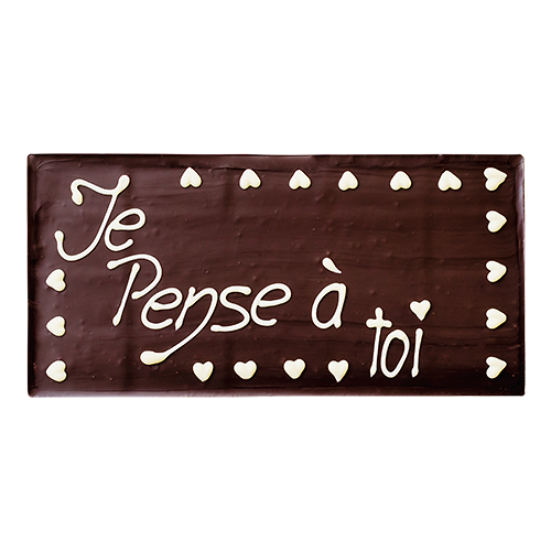 Personalisierte Cailler Dunkelschokolade Tafel