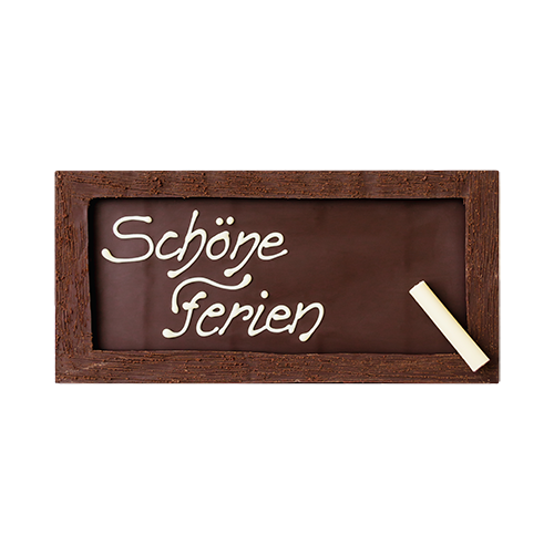 Personalized Cailler Dark chocolate Chalkboard-shaped bar