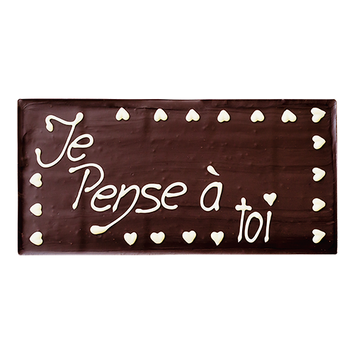 Personnalized Cailler Dark chocolate bar 100g