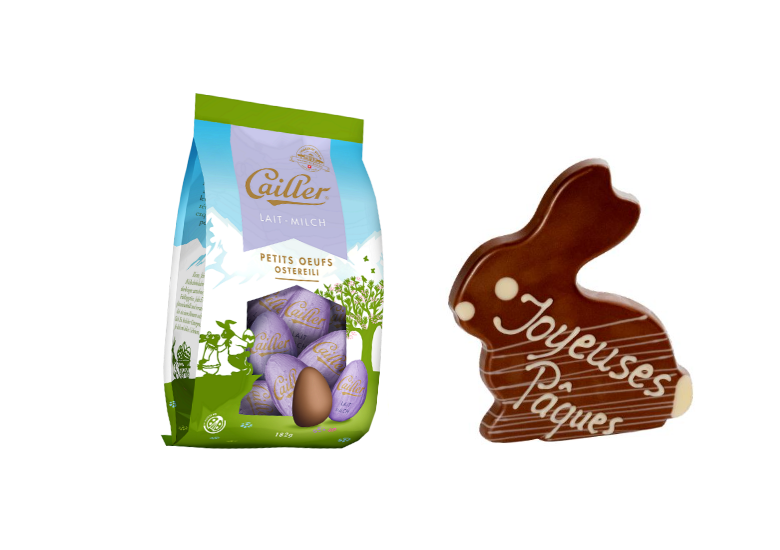 Small Cailler Easter Gift for Milk chocolate lovers FR