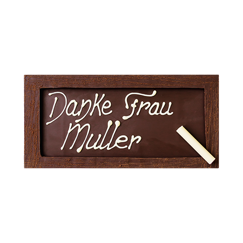 Personalized Cailler Milk chocolate Chalkboard-shaped Bar