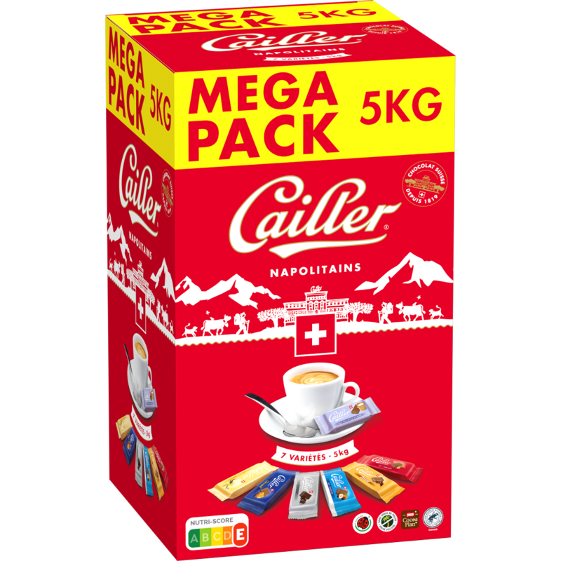 Napolitains CAILLER Mega Pack 5kg