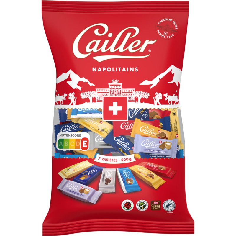 Napolitains  CAILLER 500g