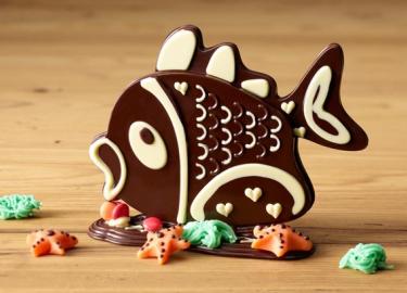 The chocolate experience for families – fish in 3D