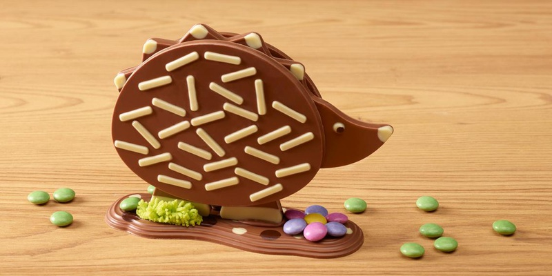 The chocolate experience for families - hedgehog in 3D